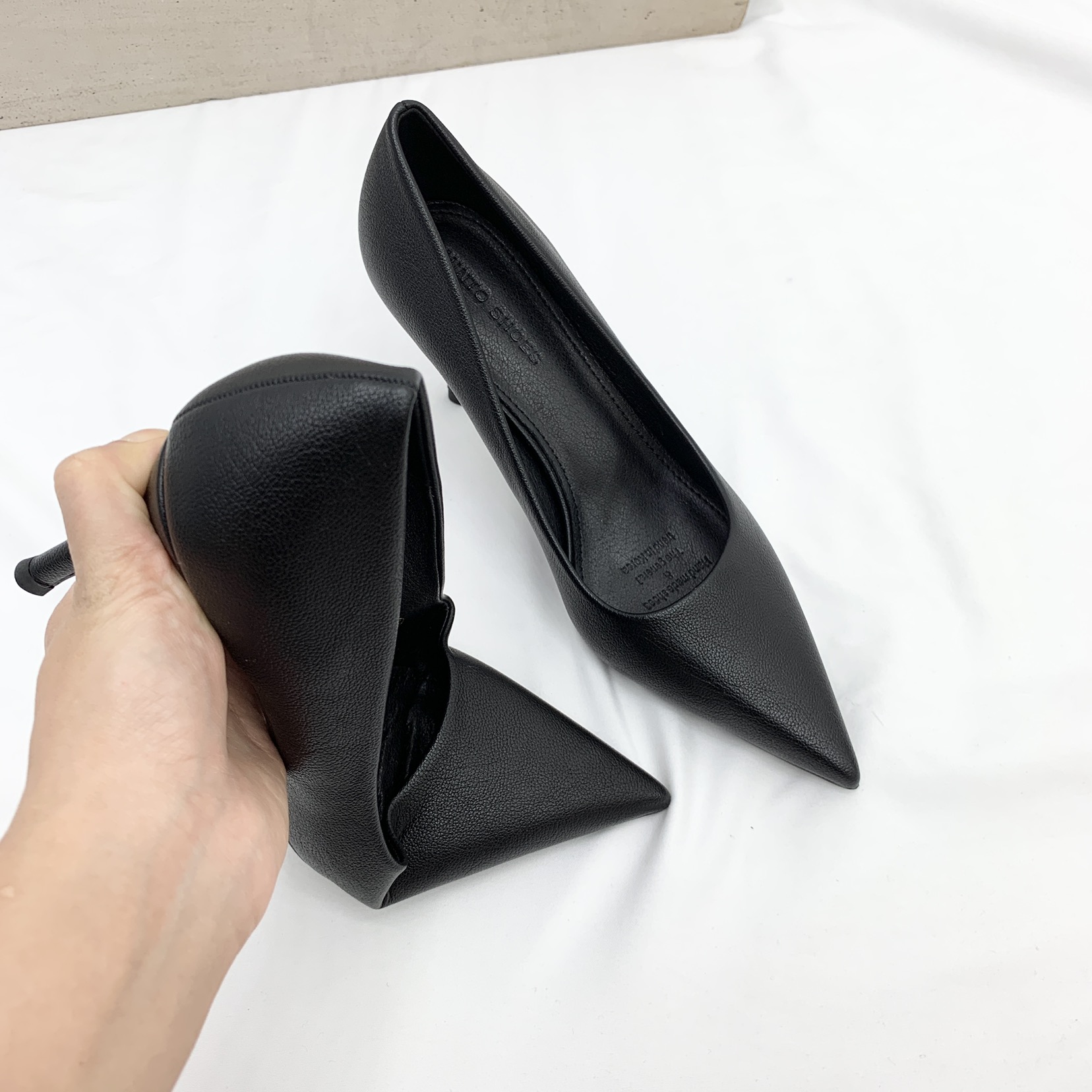 [국내제작 수제화] 편안한 기능성 말랑 라텍스 쿠션 스틸레토 하이힐 펌프스 8.5cm 상세 이미지 21