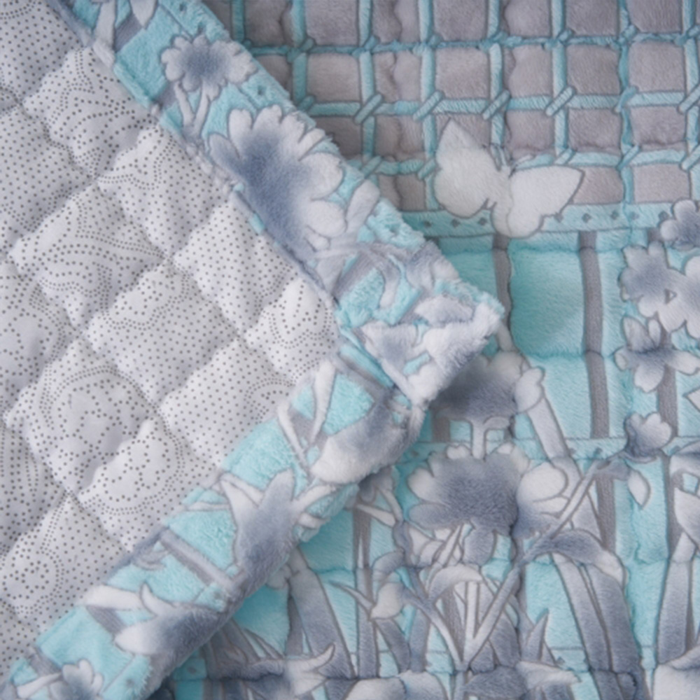 아델라 5mm 밍크극세사 카페트 겸 침대패드 Q 2color