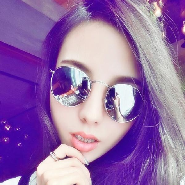 레옹 연예인 동그란 원형 라운드 운전용 선글라스 테 인싸선글라스 색 안경 라섹선글라스 - 상품 이미지