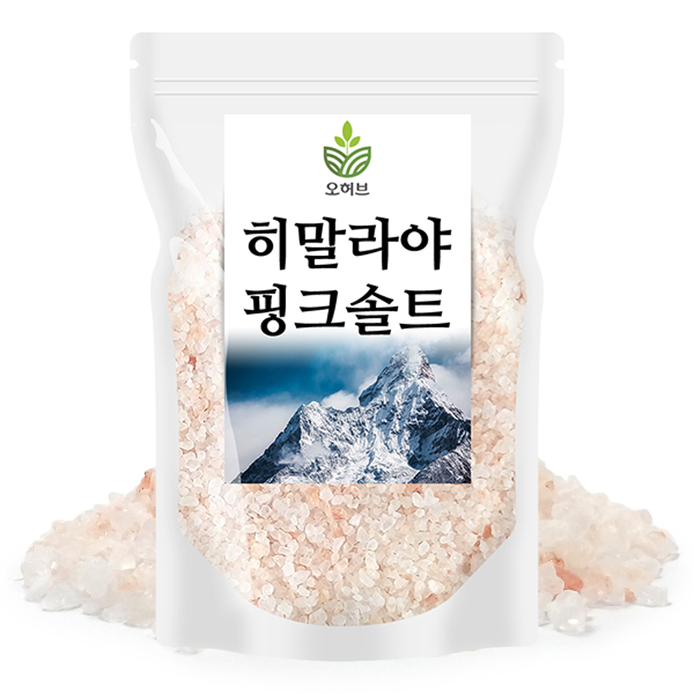 굵은소금 히말라야 핑크솔트 핑크소금 김장용 5kg, 1개 - 상세 이미지 2