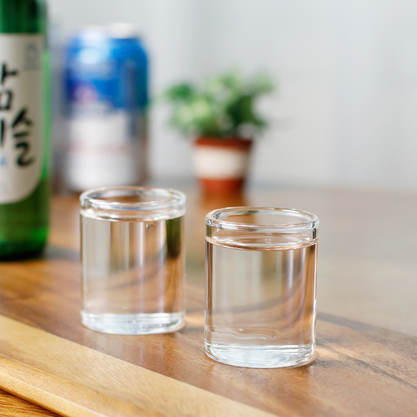 내열유리 홈술 미니소주잔 50ml 6P세트(C10) - 상세 이미지 3