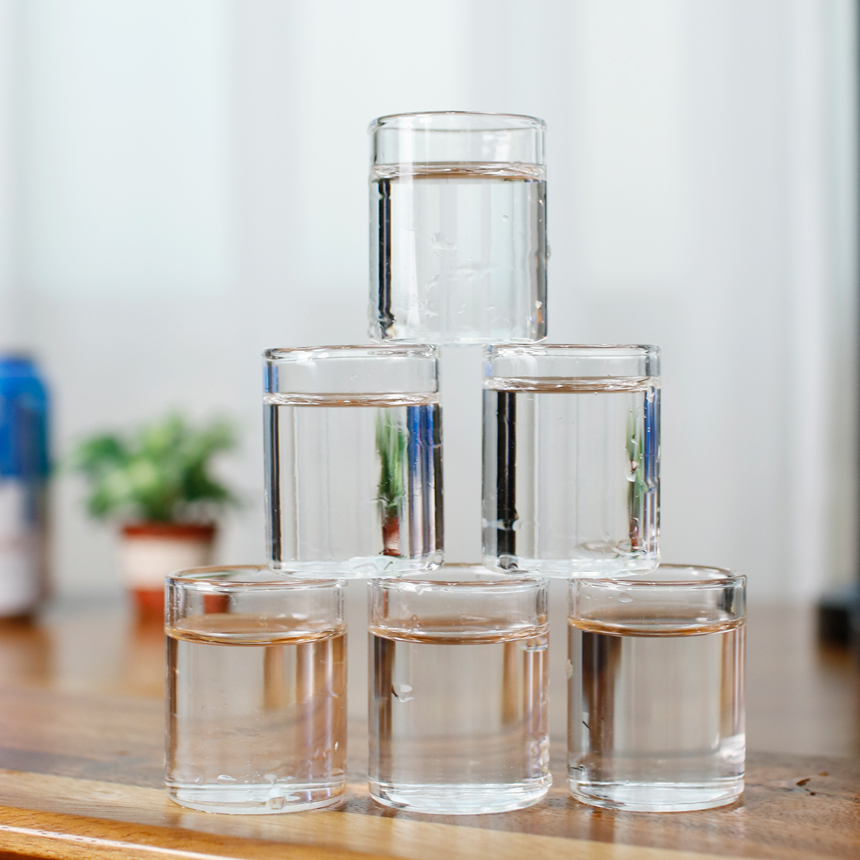 내열유리 홈술 미니소주잔 50ml 6P세트(C10)