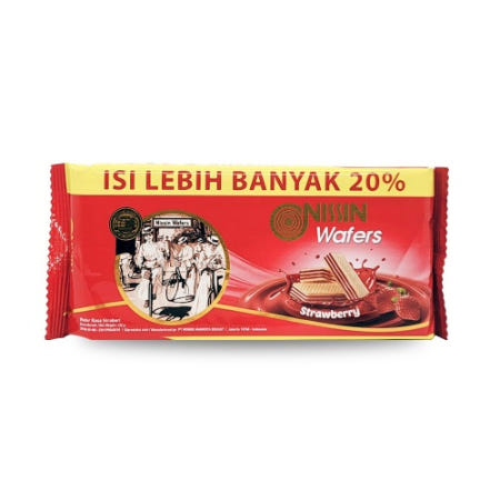 니신 와퍼 딸기맛 웨하스 100g