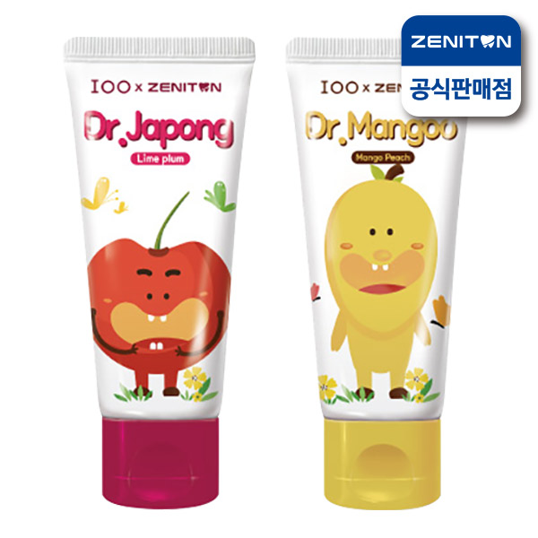 제니튼 닥터제니 초등학생용 과일향치약 60g 망구/자퐁 - 상세 이미지 2