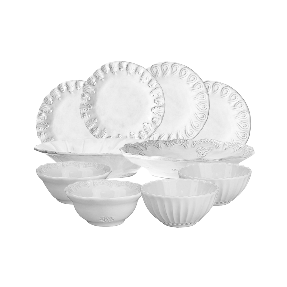 이태리 VBC까사 인칸토 수입 그릇 식기세트 신혼 혼수 / 10종, 2인 홈세트, 1세트