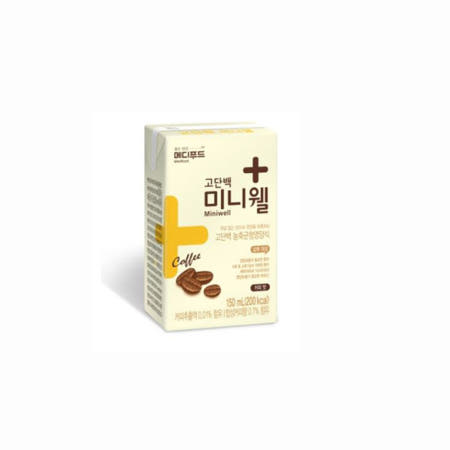 메디푸드 고단백 미니웰 커피맛 150ml 24팩 환자영양식