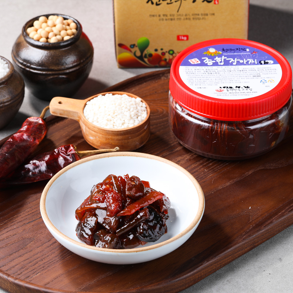 종합장아찌 500g 동백고추장 - 상세 이미지 3