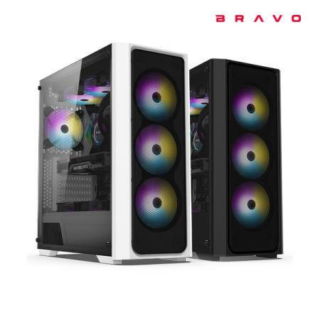 BRAVOTEC SWORD S830 RGB 타이탄 글래스 화이트