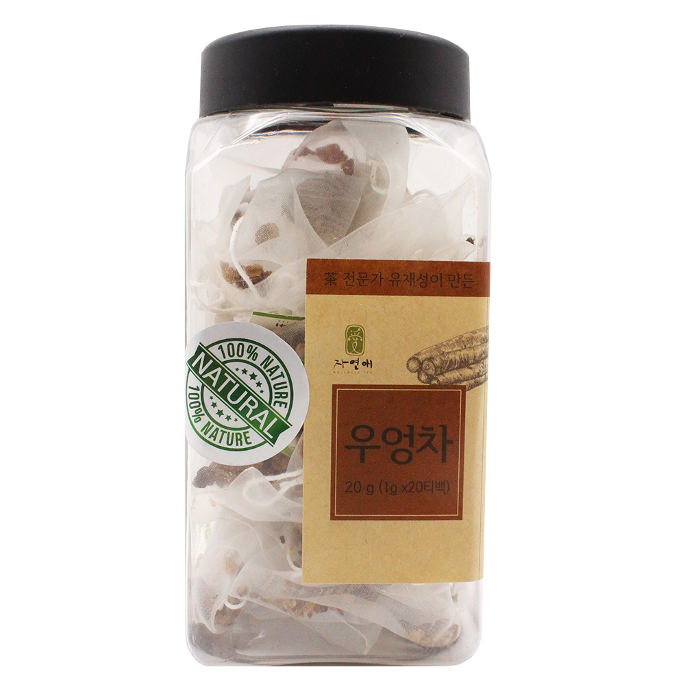 운동할때 마시는 국내산 구수한 우엉차 티백 20개입, 1개 - 상세 이미지 3