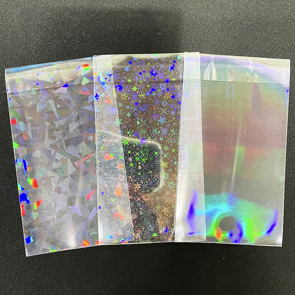 홀로그램 OPP봉투 포토카드 홀더 탑로더 투명 폴라로이드 꾸미기 폴꾸 탑꾸 프리즘