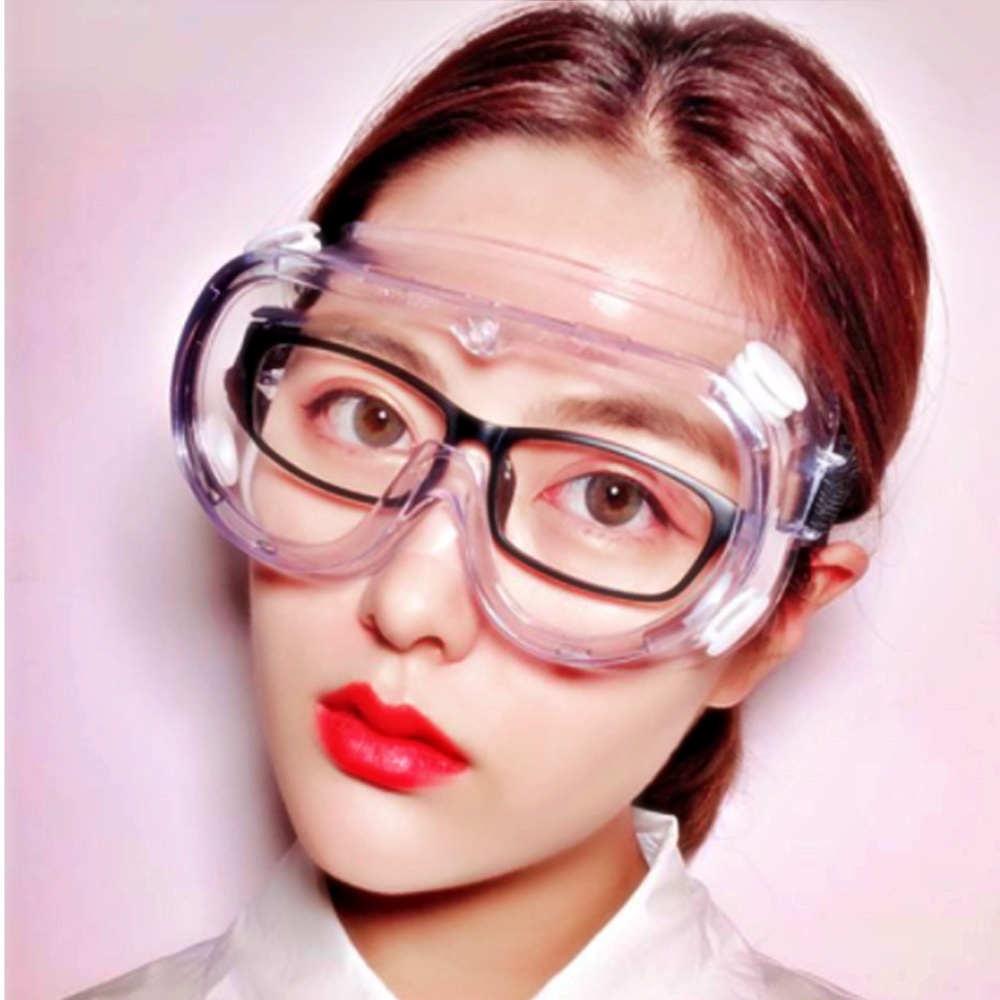 코로나 안경 방풍 용접 용 보안경 도수 방역 고글 형 방진 미세먼지 투명 김서림 방지