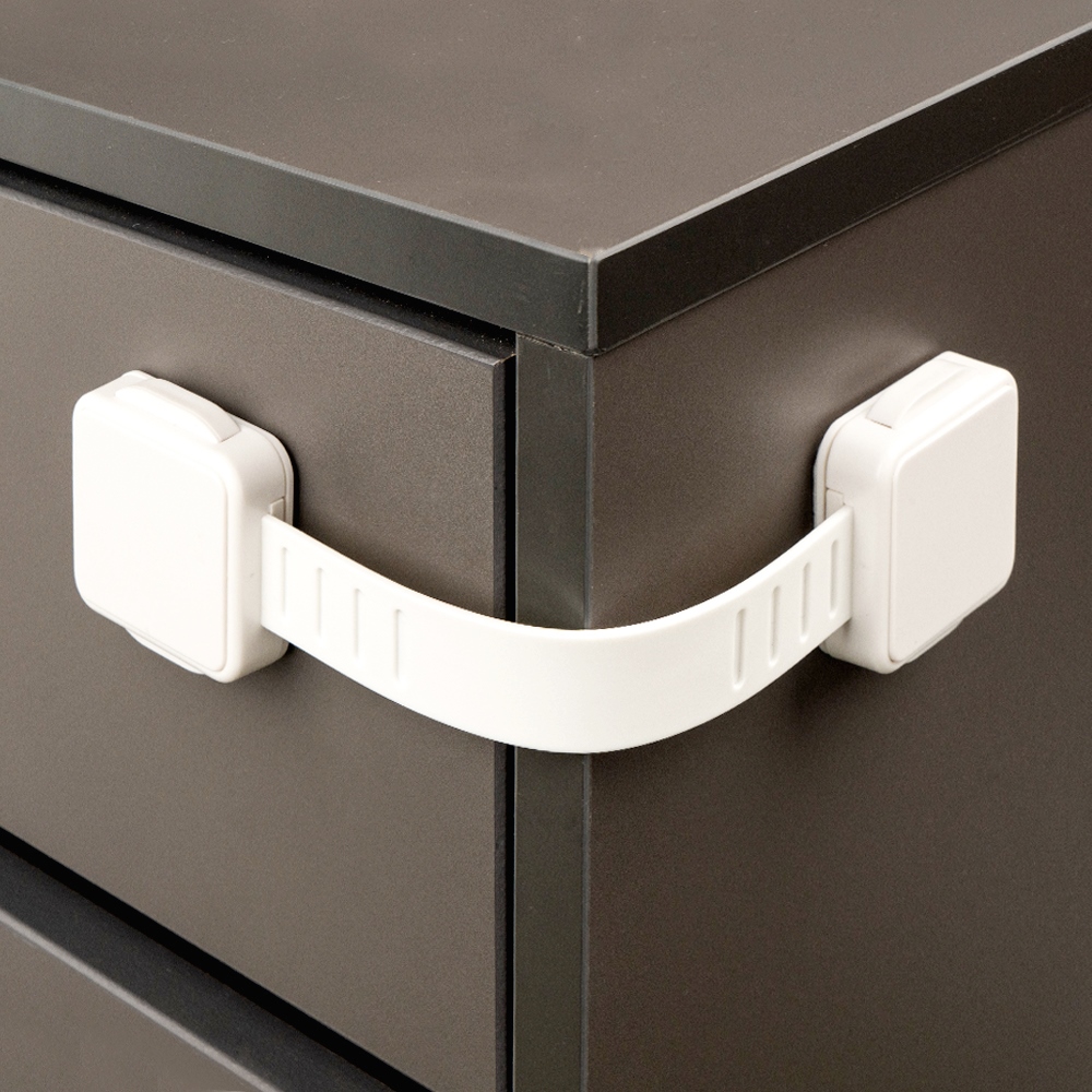 아가드 밴드형 이중 안전잠금장치 유아 잠금장치 서랍잠금장치 제품 이미지