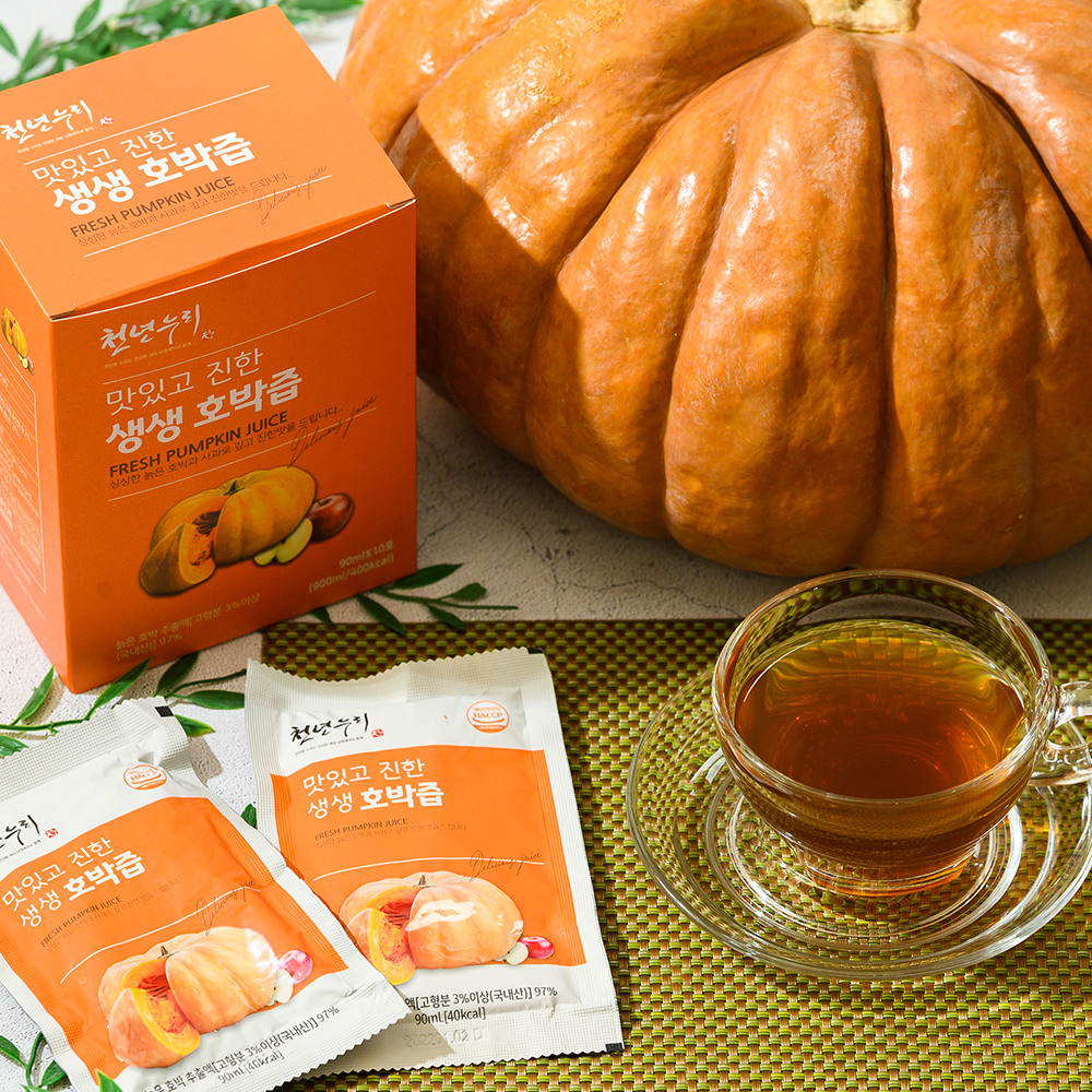 맛있고 진한 생생 호박즙 90ml x 30포 - 상세 이미지 2