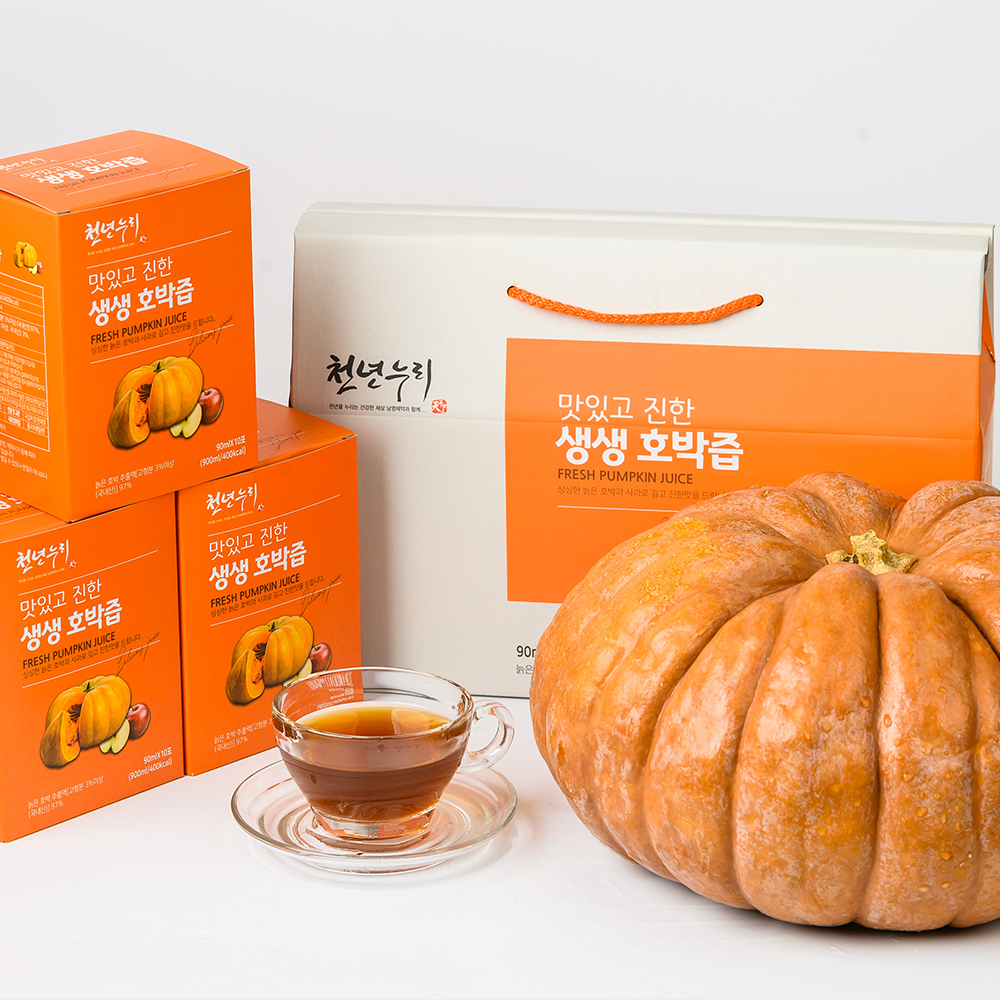 맛있고 진한 생생 호박즙 90ml x 30포 - 상품 이미지