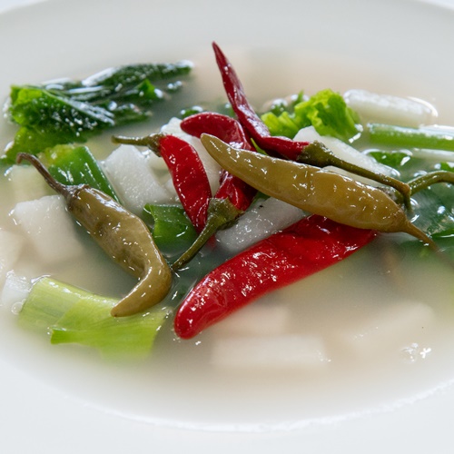 한백김치 동치미 5kg 10kg - 국내산 재료만으로 맛있고 정갈하게 만든 제주김치 - 상품 이미지
