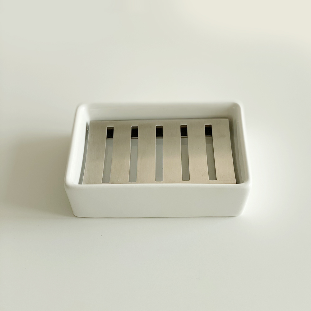 비누받침대 호텔 욕실 세라믹 도자기 비누거치대 비누곽