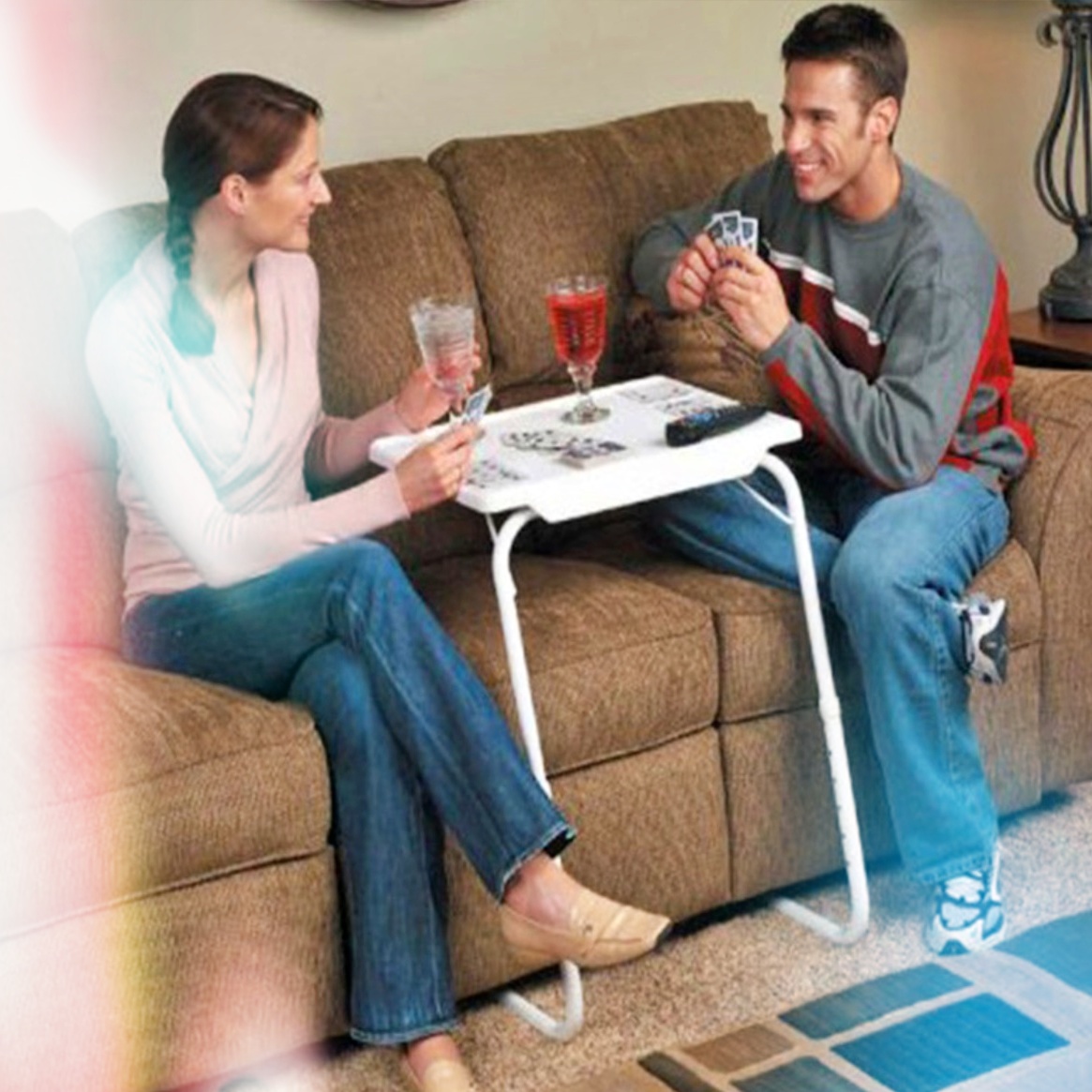 높은테이블 스탠드형 탁자 높낮이조절책상 졸음방지책상