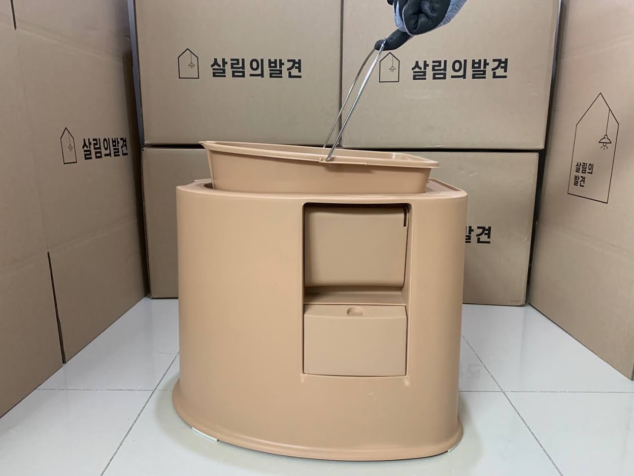 휴대용 캠핑용 환자용 노인용 간이 화장실 변기 상세 이미지 3