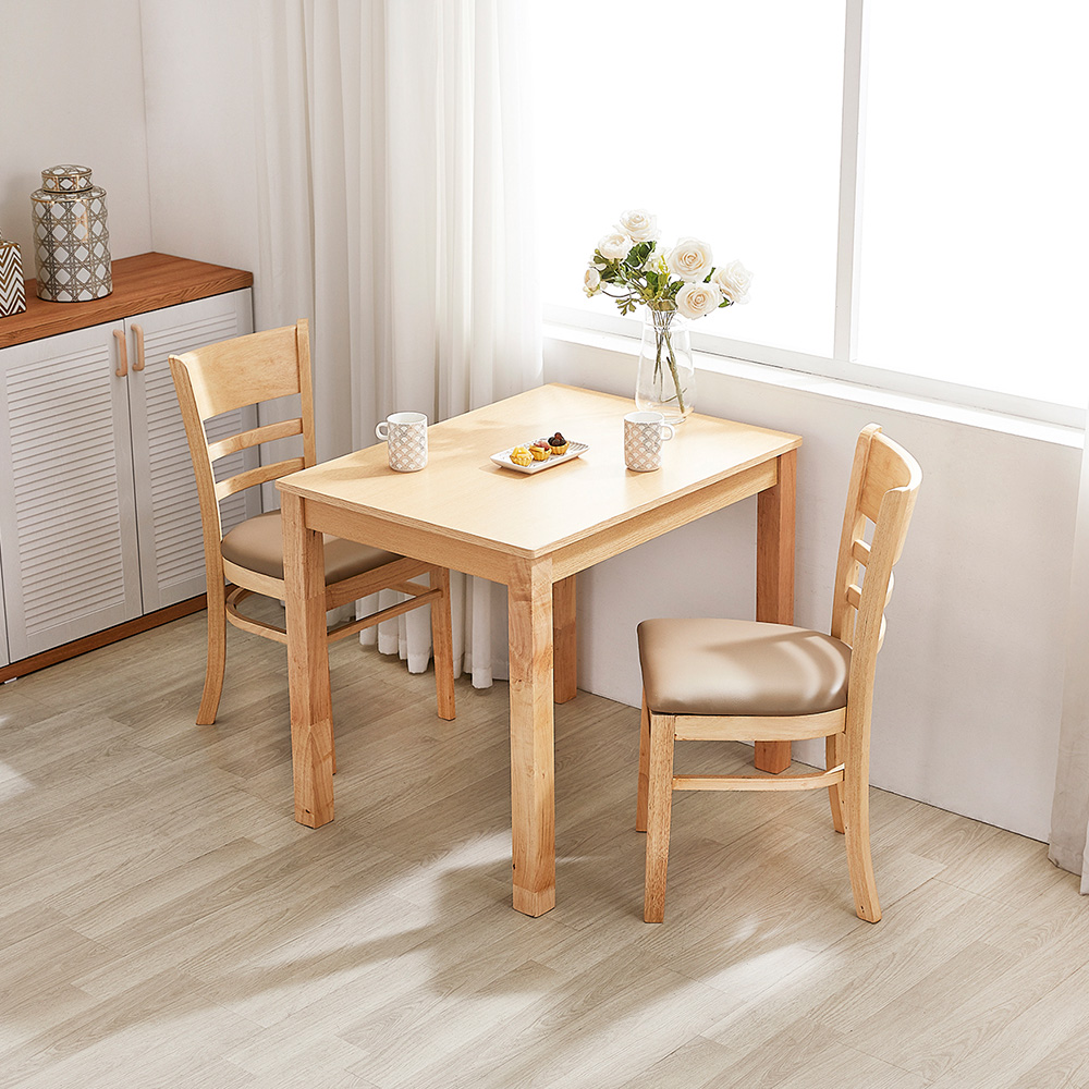 이노센트 발트 2인용 원목 식탁세트 i100006