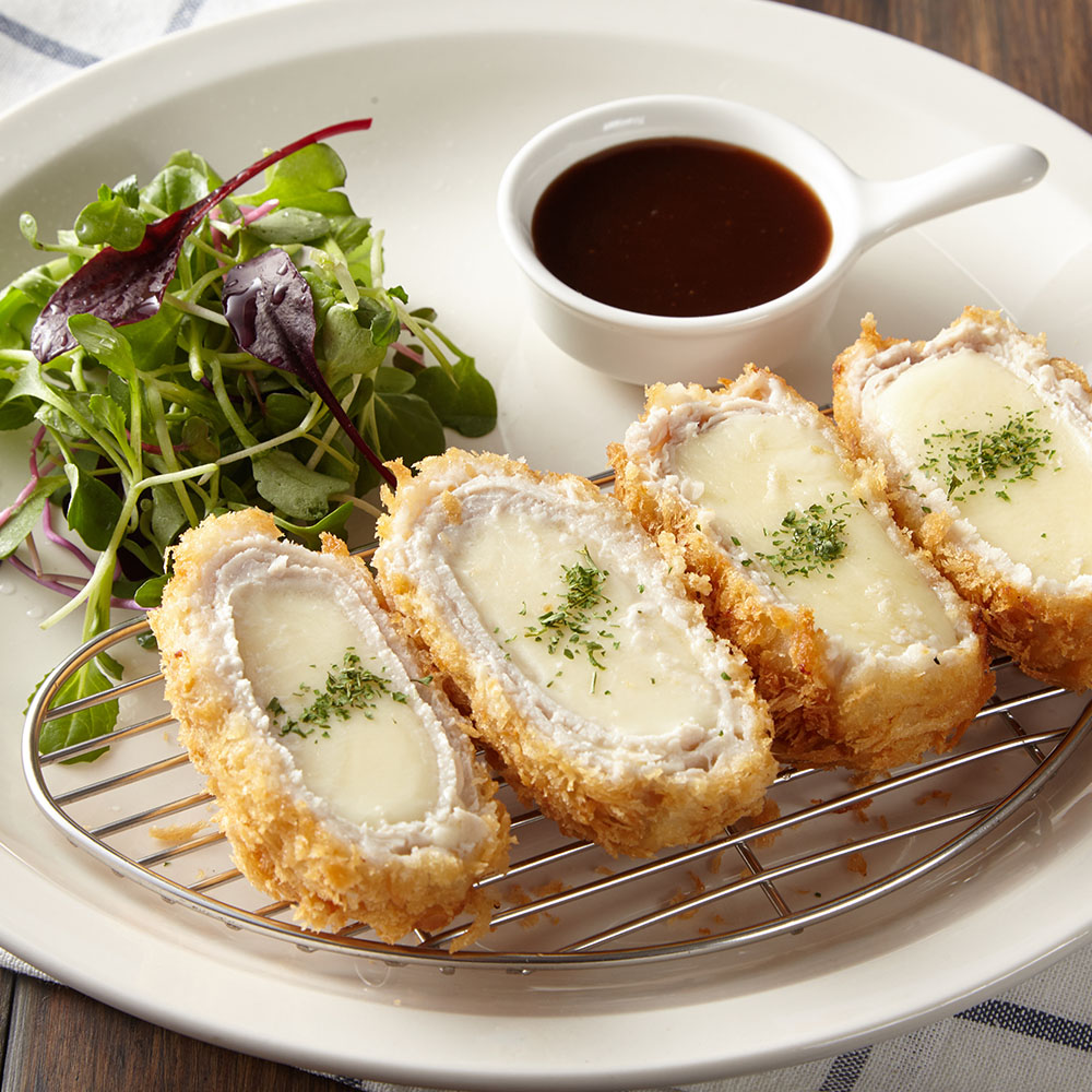 요리비 대용량 업소용 블럭치즈돈까스 120g X 20ea - 상세 이미지 2