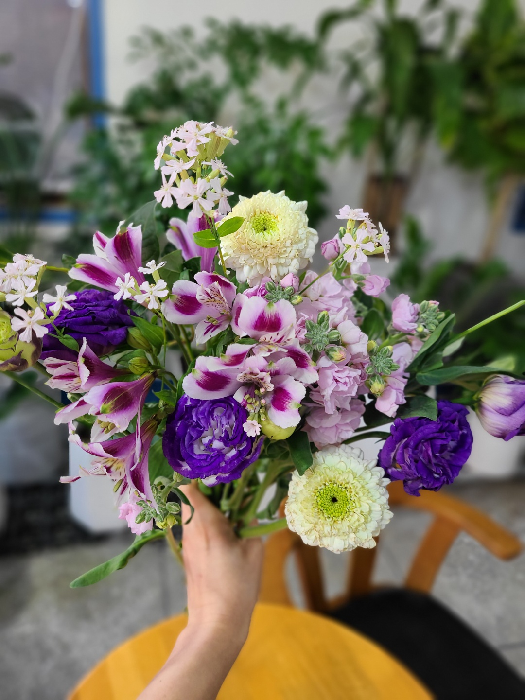 생화 꽃 L 라지 사이즈 정기배달배송 농장직송 화훼농가 꽃구독 꽃다발 이번달 이번주 꽃 - 상세 이미지 5