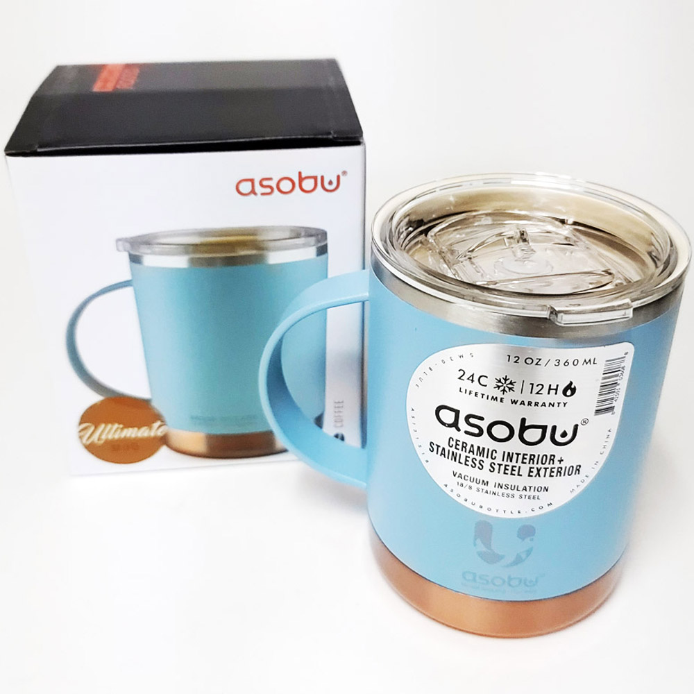 아소부 얼티밋 머그 360ml 블루 - 메인 이미지