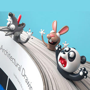 특이한 귀여운 입체 캐릭터 책갈피 초등학생 북마크 문제집 피규어 북마커 ... 실사용 후기 | 효과 있을까? - 상품 이미지 1