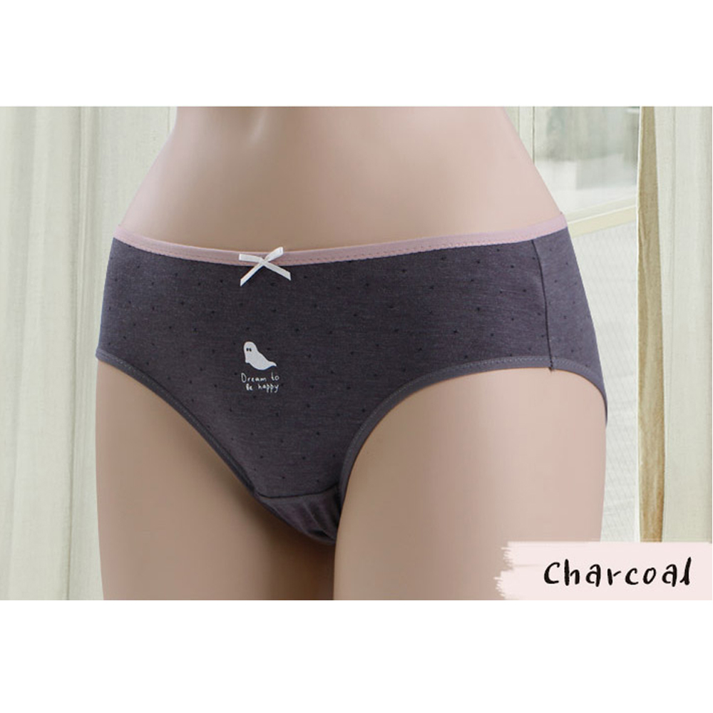 물랑루즈 캐스퍼 위생 팬티 여성 면스판 데일리 삼각 여자 팬티 - 상세 이미지 4