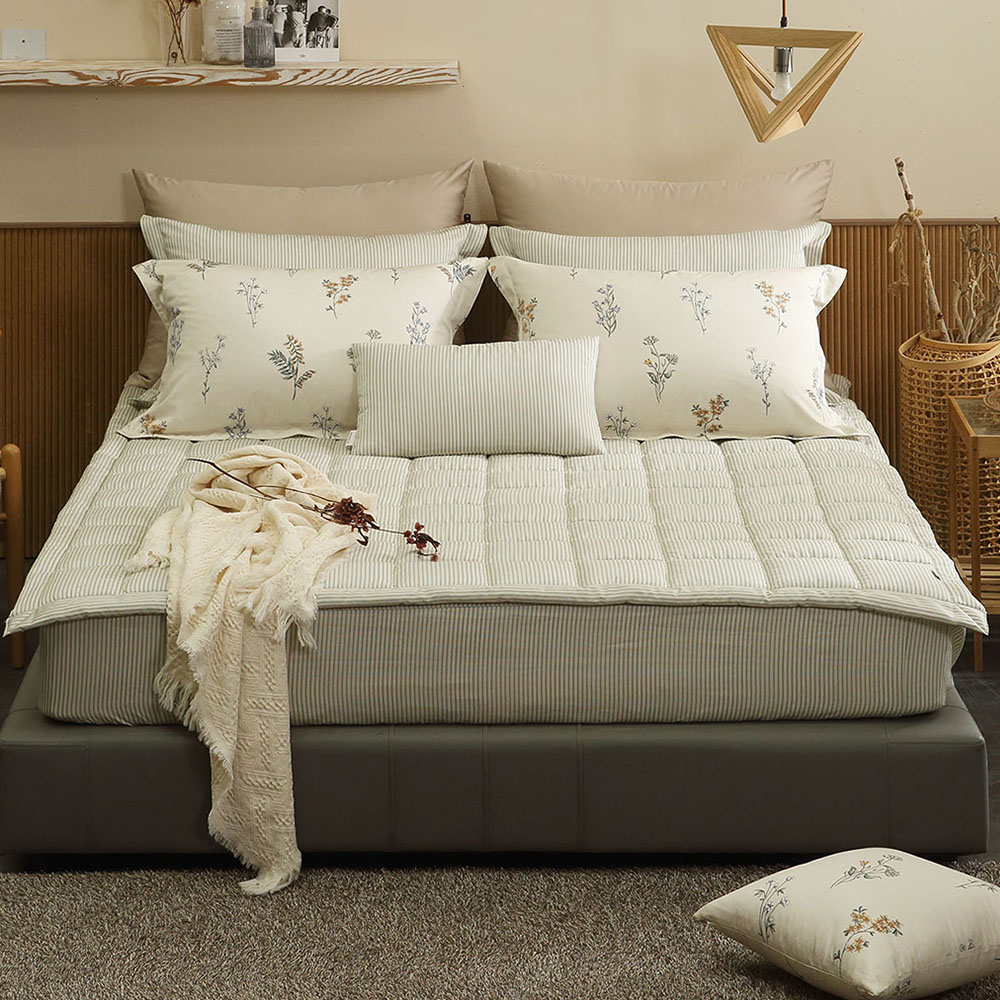 라지킹침구세트 텐셀모달이불 이스턴 밴딩패드 매트리스커버 썸데이 K 이불커버세트