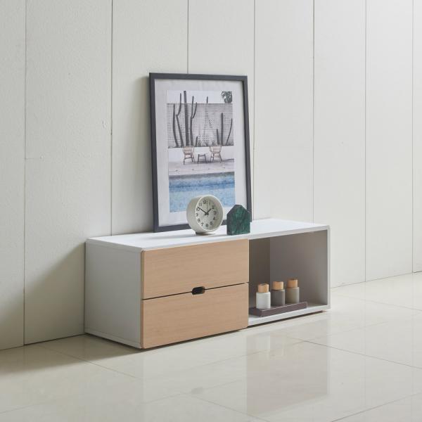 좁은 거실장 원룸 티비 다이 미니 TV 받침대 작은티비장