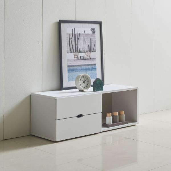 좁은 거실장 원룸 티비 다이 미니 TV 받침대 작은티비장