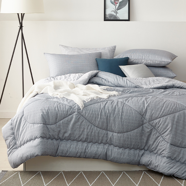 세사온라인 알러지케어 먼지없는 사계절 차렵이불패드 풀세트 버로우, Q(퀸)