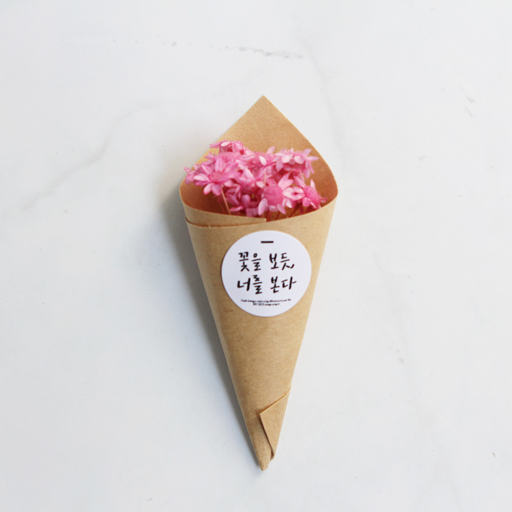 마이크로 초미니꽃다발 스타플라워 드라이 프리저브드 썸녀 생일 꽃선물 이미지 4