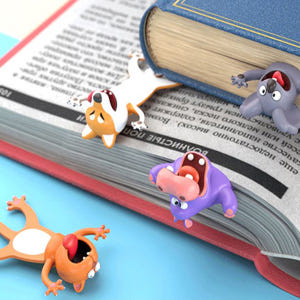 특이한 귀여운 입체 캐릭터 책갈피 초등학생 북마크 문제집 피규어 북마커 ... 실사용 후기 | 효과 있을까? - 상품 이미지 2