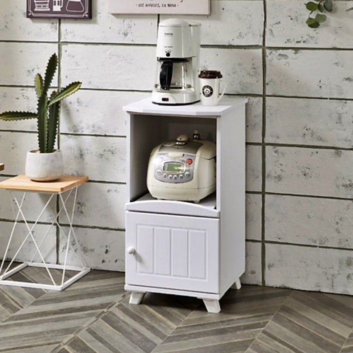 광파오븐 렌지대 슬림 멀티 원목 밥솥 밥통 선반 장 다이 수납 전자 레인지 거치대 원룸