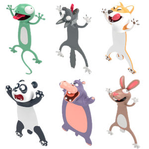 특이한 귀여운 입체 캐릭터 책갈피 초등학생 북마크 문제집 피규어 북마커 ... 실사용 후기 | 효과 있을까? - 상품 이미지 3