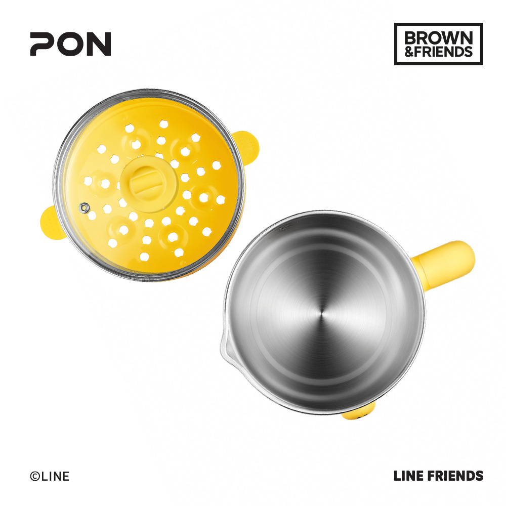 라인프렌즈 전기 냄비 쿠커 스팀 멀티 찜기 만능 스마트 샐리