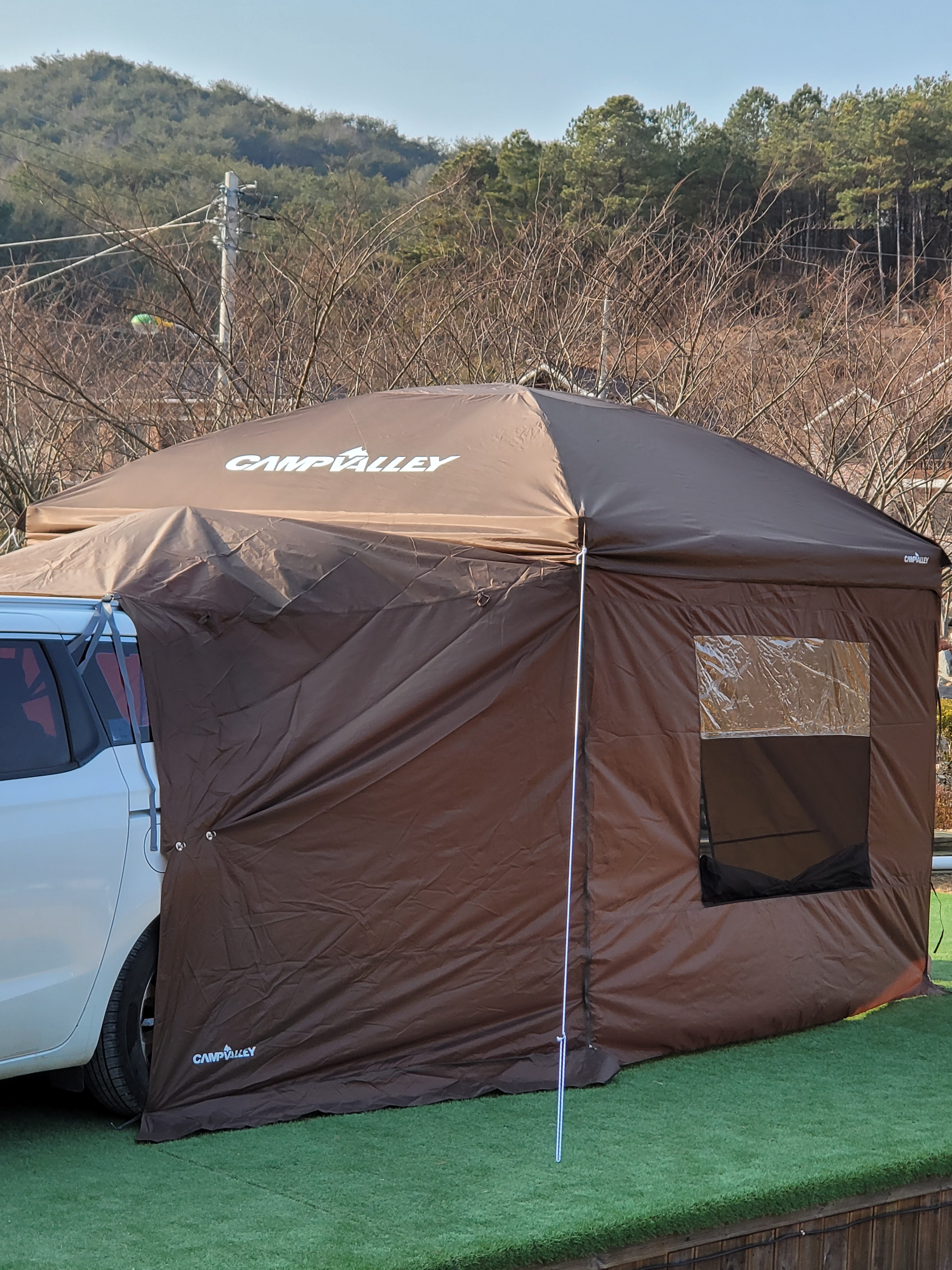 돔캐노피 추가상품 4면월 메쉬월 모기장 카커넥터 도킹텐트 우레탄창 오픈월 윈도우월