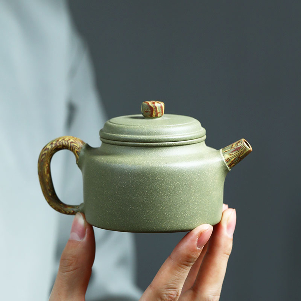 [자사호]더큰솔 노블레스 덕종호 이싱 녹니 보이차다기세트 차호 숙우 중국찻잔 심혜방작가