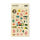 Friends BT21 COOKY clear lines Green Planet Stickers