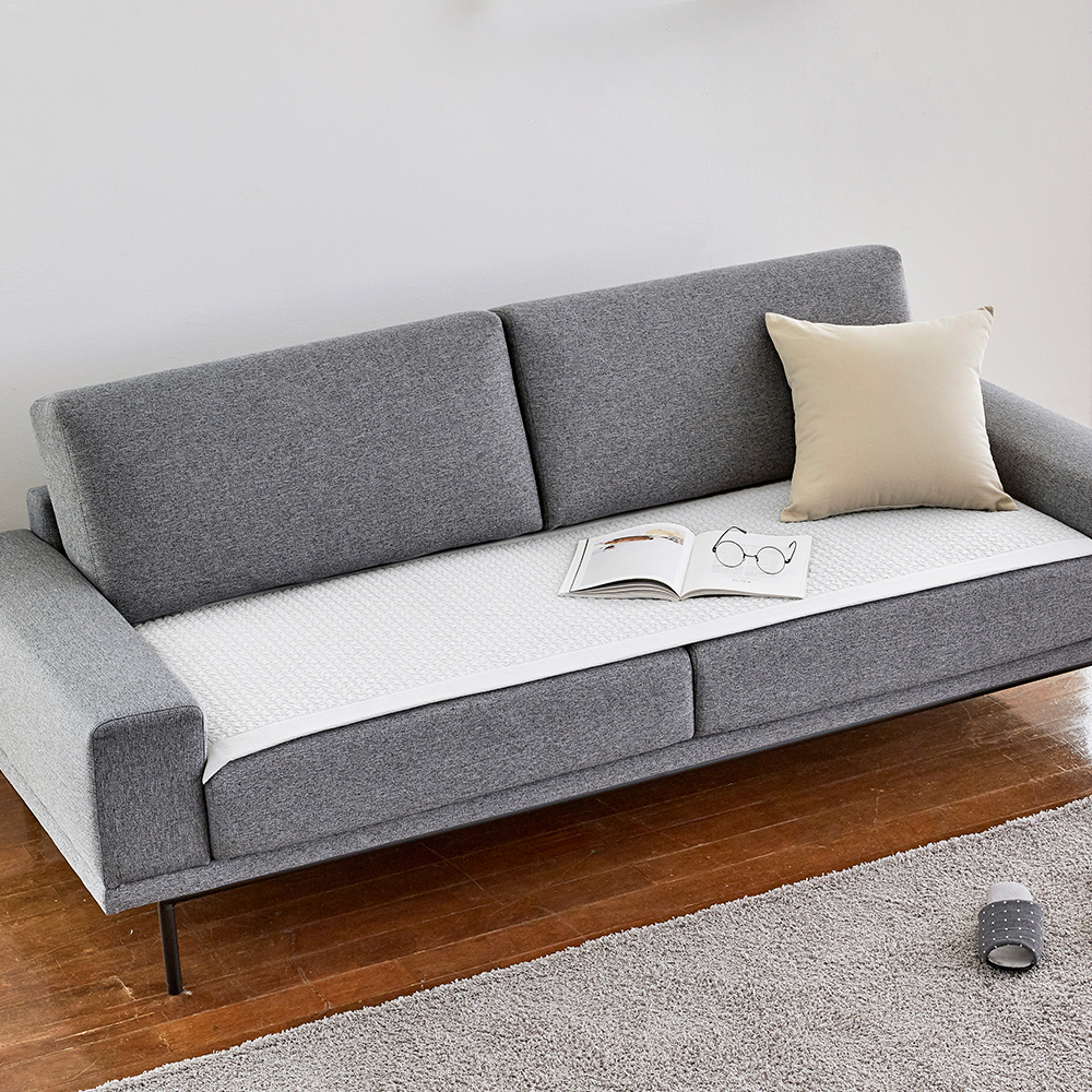 돈무브 쇼파매트 소파 패드 방석 돌 토퍼 깔개 덮개 3인용 클라우드아이보리