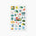 Friends BT21 KOYA clear lines Green Planet Stickers