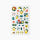 Friends BT21 CHIMMY clear lines Green Planet Stickers