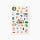 Friends BT21 COOKY clear lines Green Planet Stickers