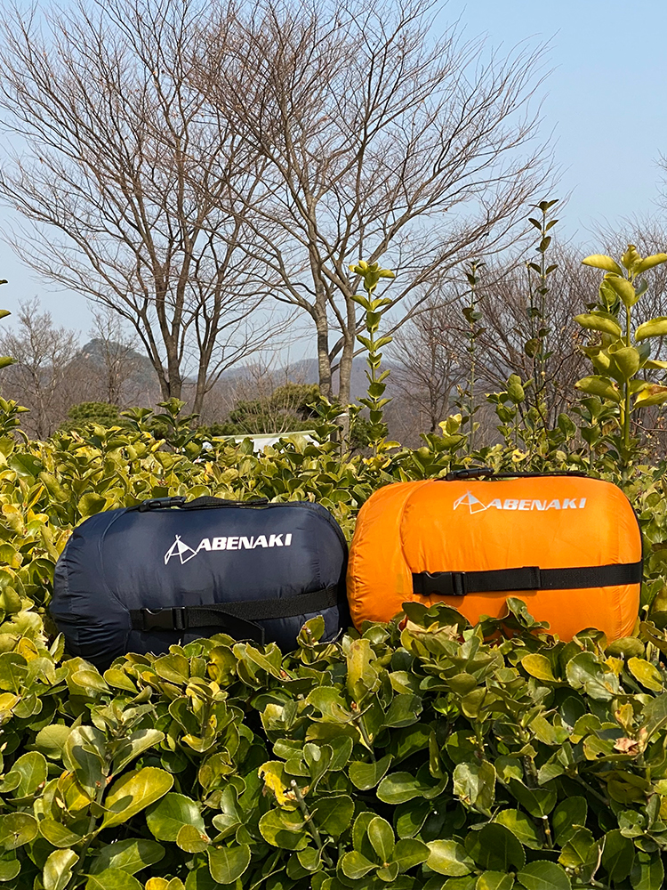 아베나키 초경량 오리털 침낭 400g 80/20 - 상세 이미지 4