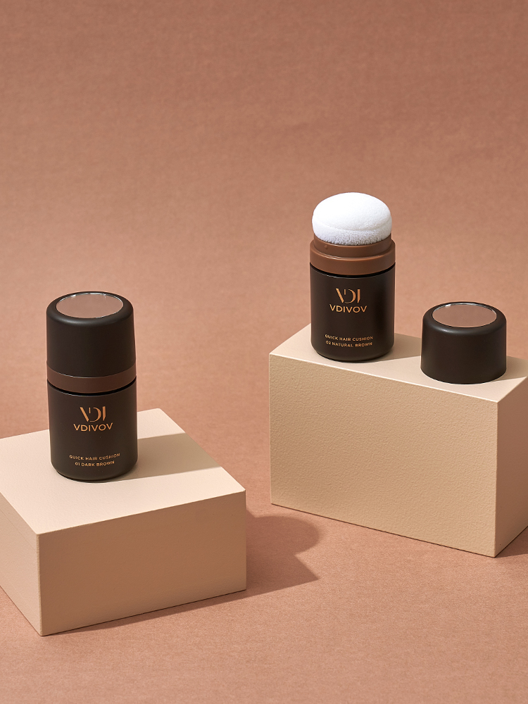비디보브 퀵 헤어 쿠션 7 g / 0.24 oz. 새치커버 탈모커버 퀵헤어퍼프