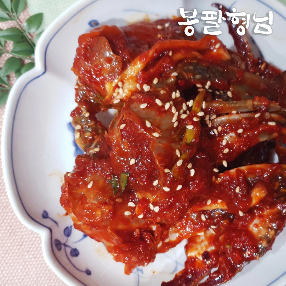 여수 간장돌게장 2kg (8~9미) 수제 돌게장 : 봉팔형님