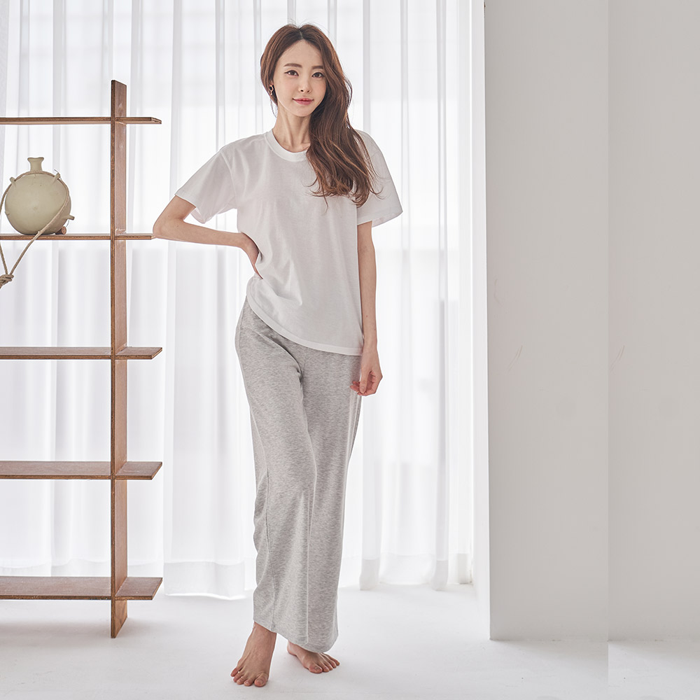 에이원 국내생산 여성용 요가 바지 9부 - 상세 이미지 2