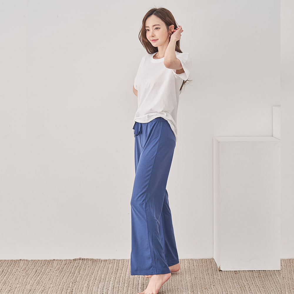 에이원 국내생산 여성용 요가 바지 9부 - 상세 이미지 5