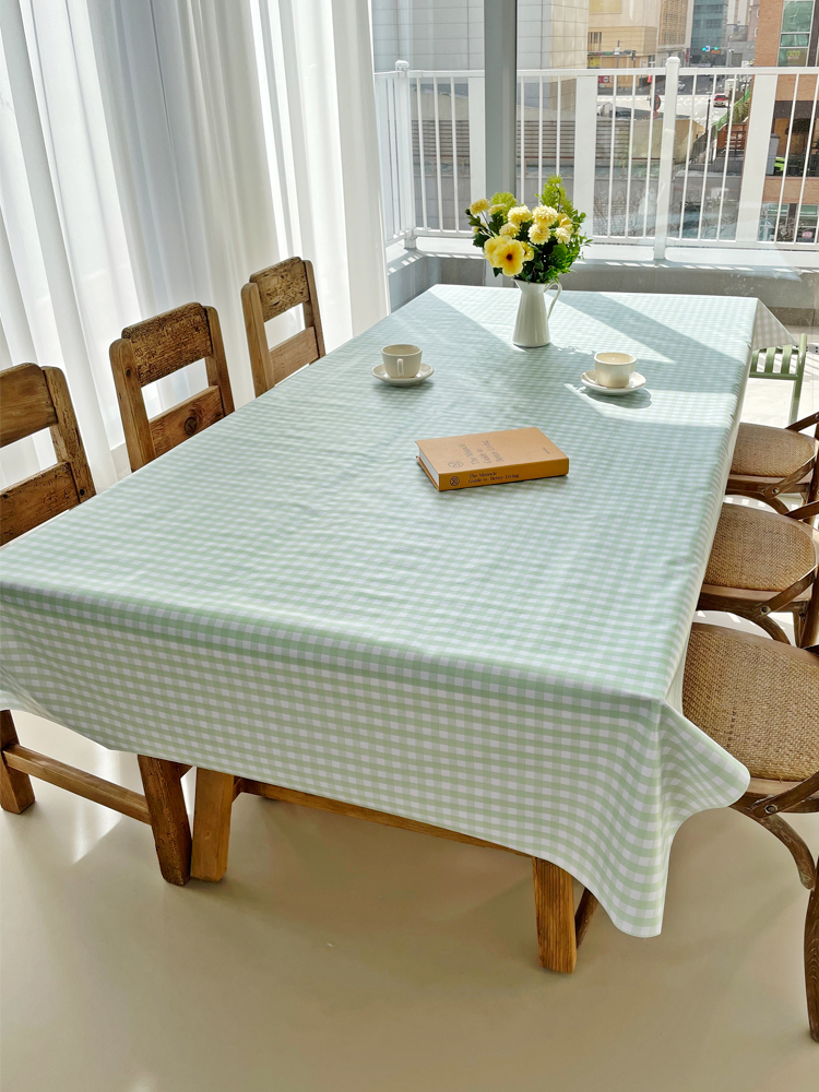 쇼니홈리빙 방수 식탁보 행사용 테이블보 식탁커버 야외 사각 2인용